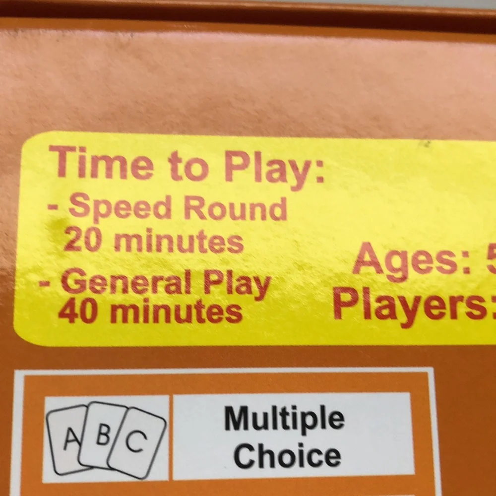 New Children’s Board Game Blunders Manners Game For Kids Ages 5-10